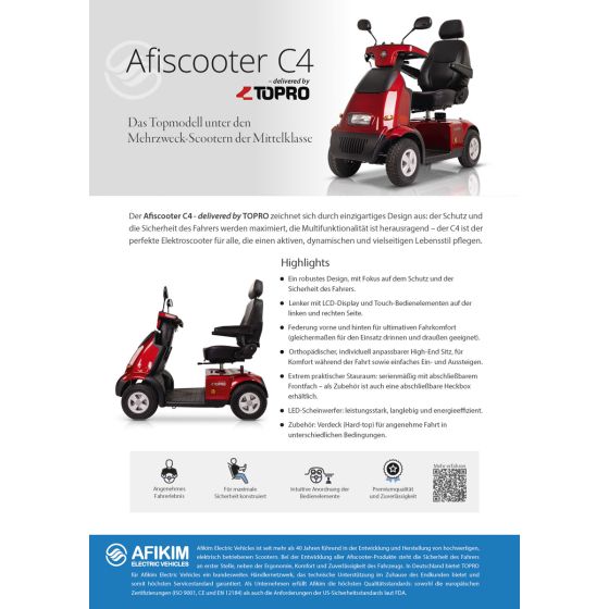 Flyer Afiscooter C4 50 St.